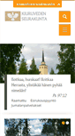 Mobile Screenshot of kiuruvedenseurakunta.fi